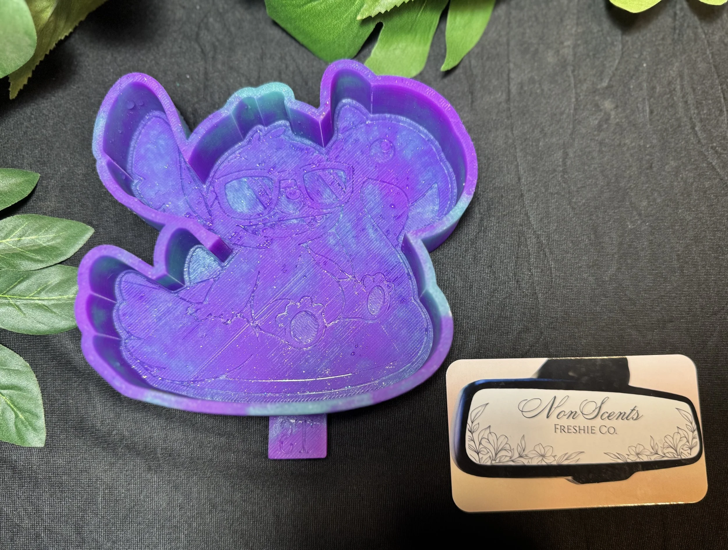 Stitch on Flamingo Floatie