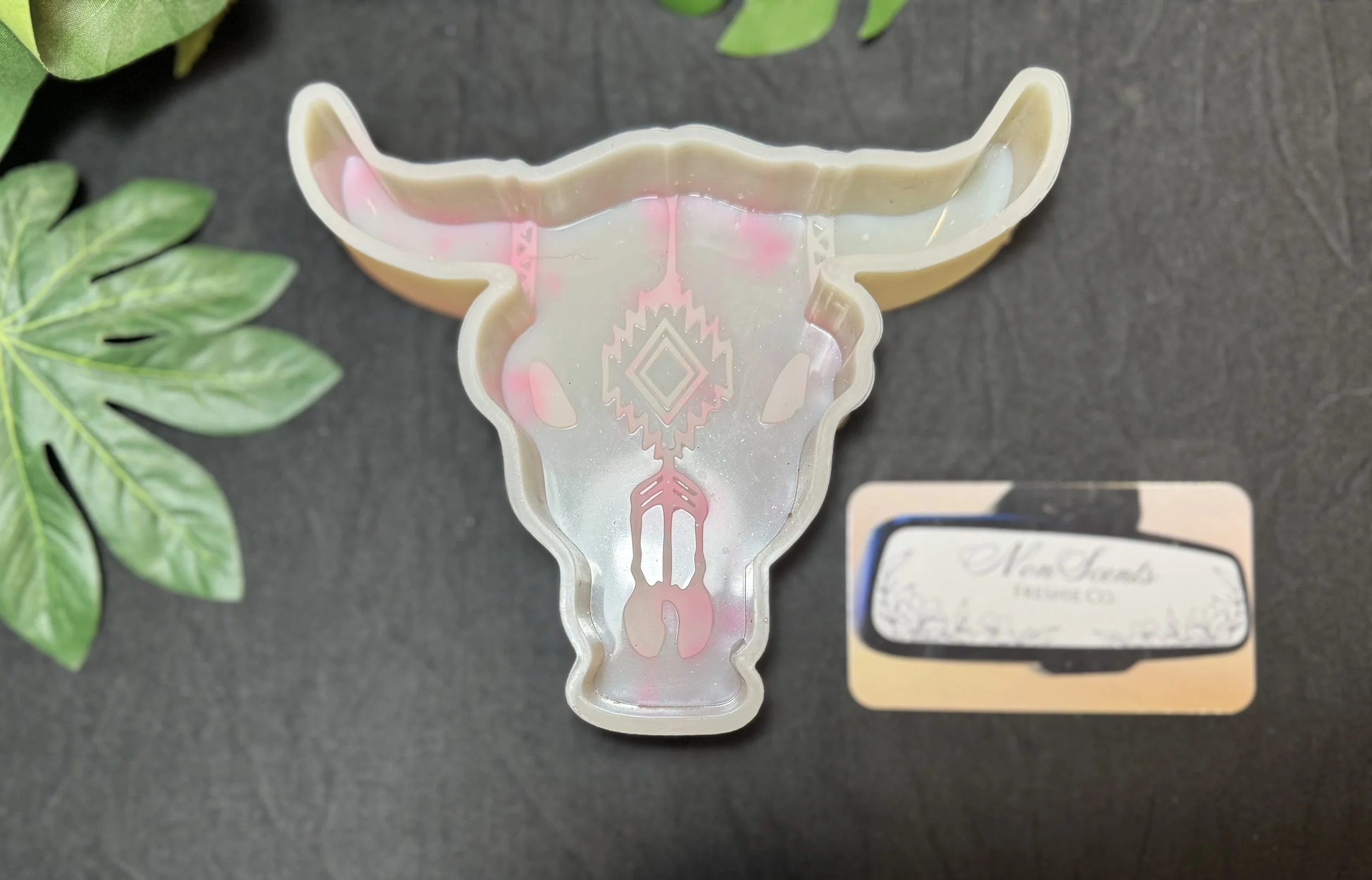 Aztec Longhorn Skull
