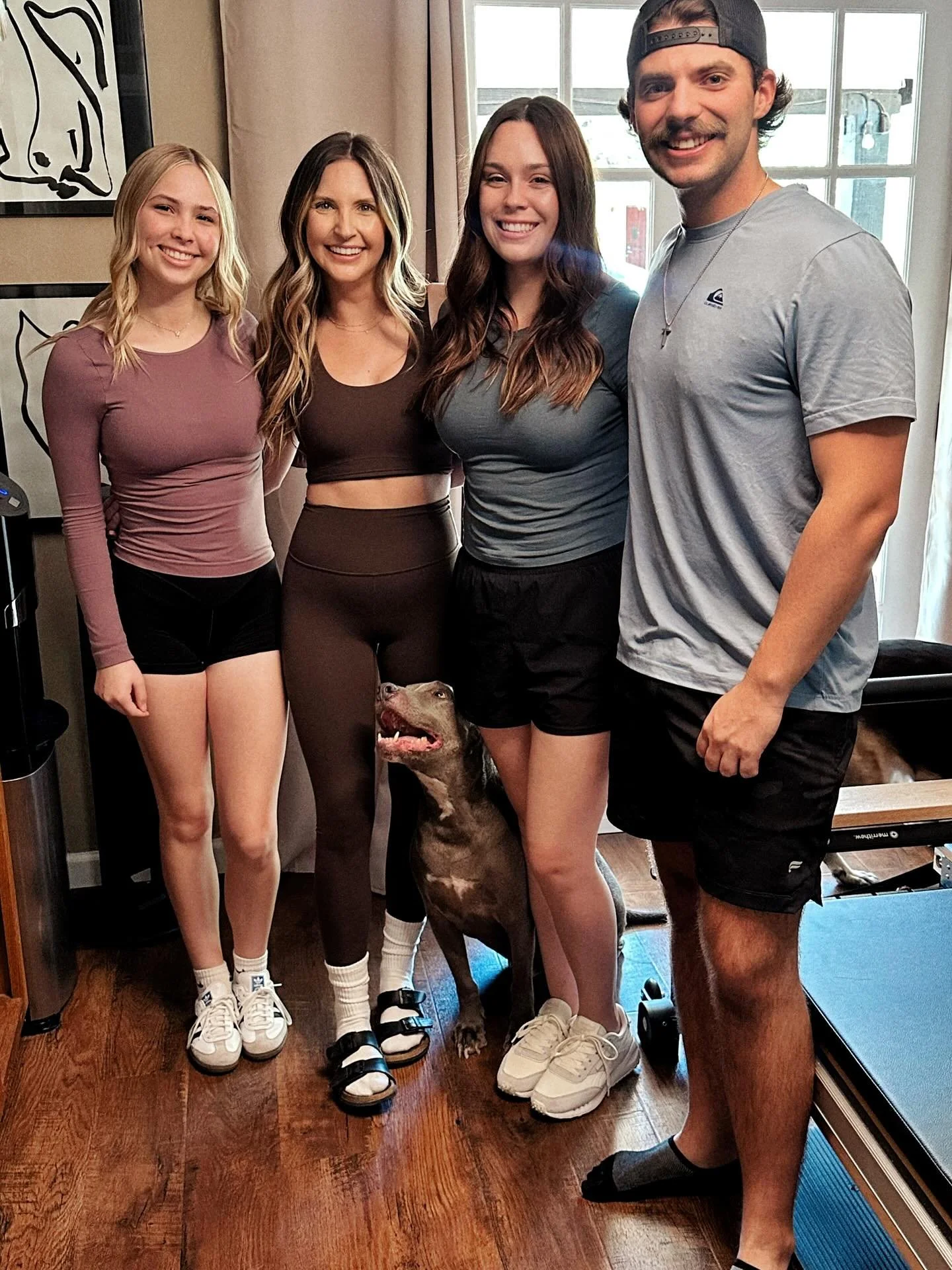 these people. that dog. this space. 🤎 
this is my safe space. this is my heart.

#pilates #pilatesstudio #reformerpilates #matpilates #privatepilates #pilatesinstructor #pilatesinspiration #strongcorecollectice #scc #pilateswithkara #health #wellnes