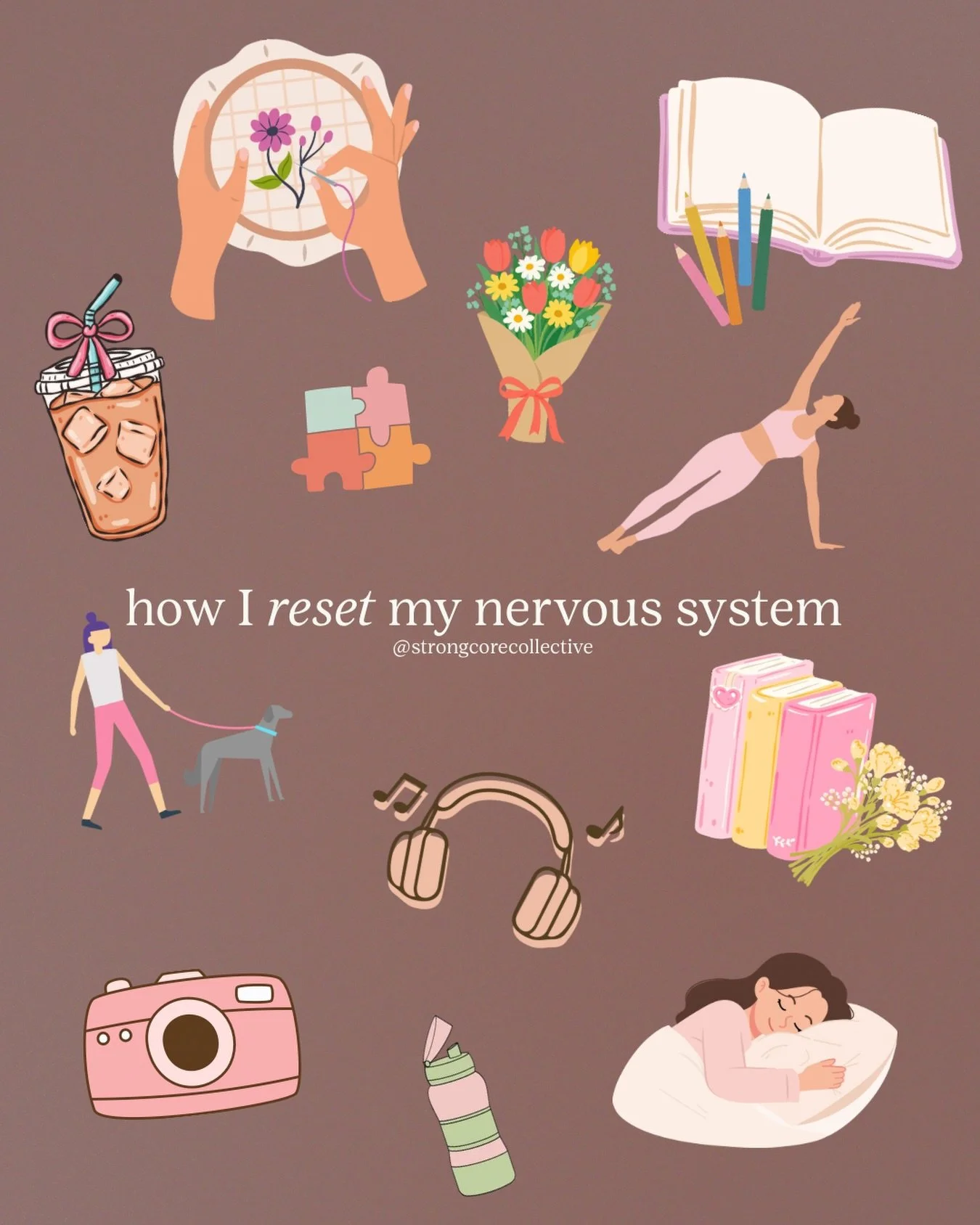 These are a few of my favorite things 🥰

#nervoussystem #reset #mentalhealth #nervoussystemhealing #healing