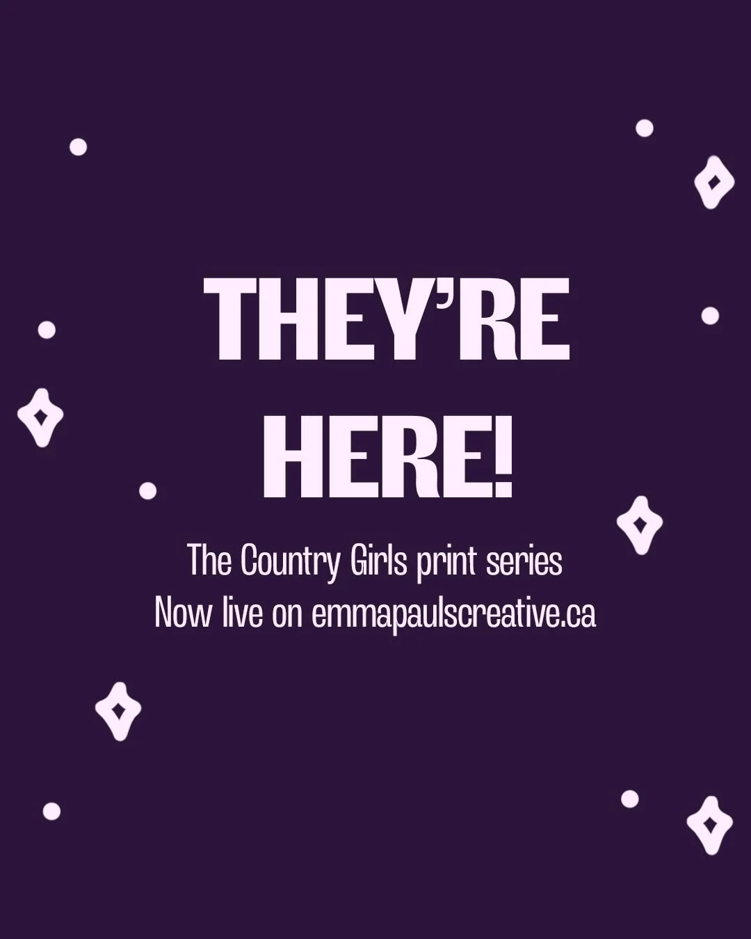 All three pieces in my Country Girls series are available as 8&rdquo; x 10&rdquo; prints in my shop at emmapaulscreative/shop ✨🤠

#westernart #countryart #countrygirlsdoitbetter #westerndecor #countrygirlatheart