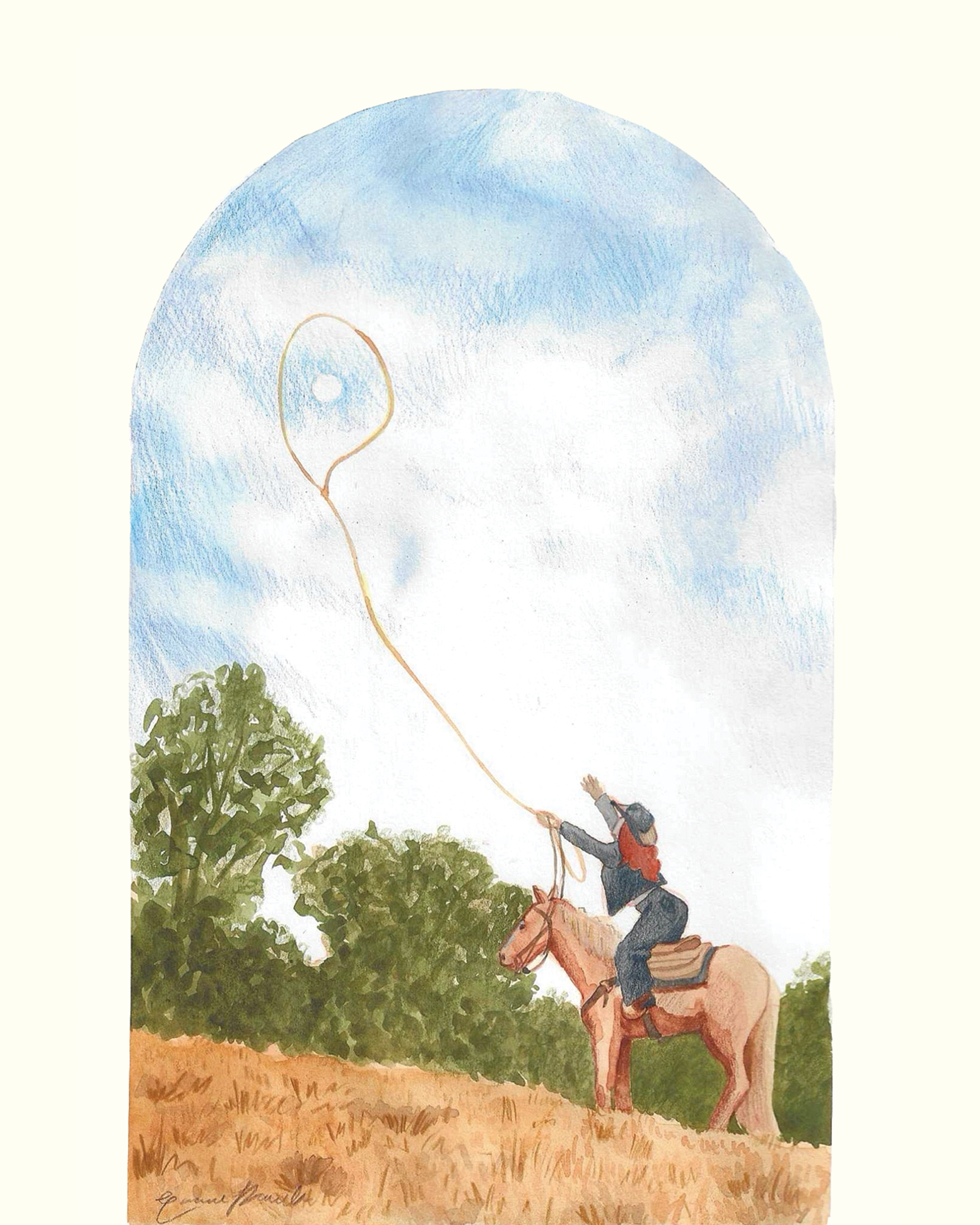 "Kam" 8" x 10" Print