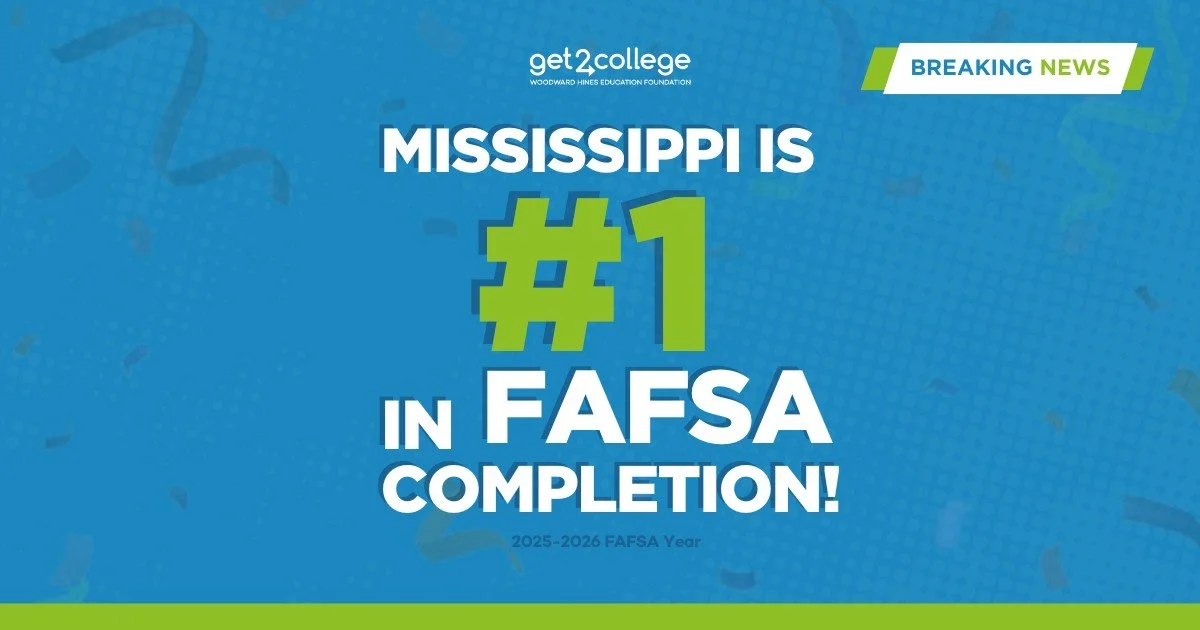 Mississippi Ranks First in FAFSA Completion