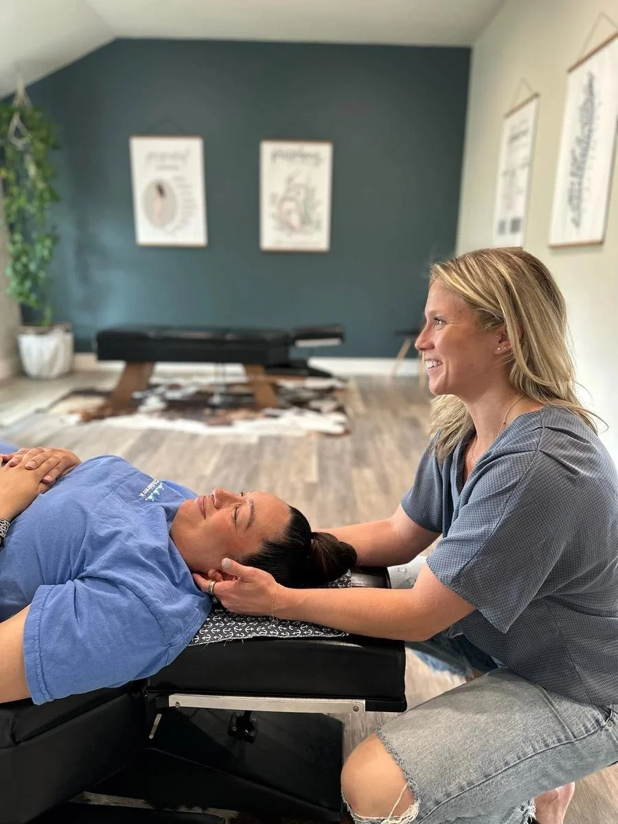 Cervical chiropractic care for adult headaches and migraine relief at Social House Chiropractic in Prosper, TX.