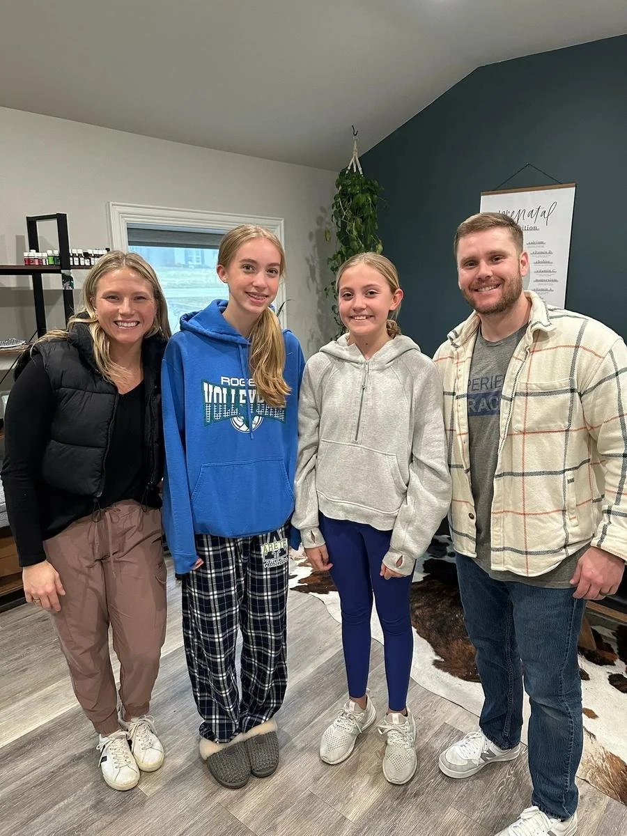 Teen pediatric chiropractic patients at Social House Chiropractic in Prosper, TX. Family-centered care for all ages.
