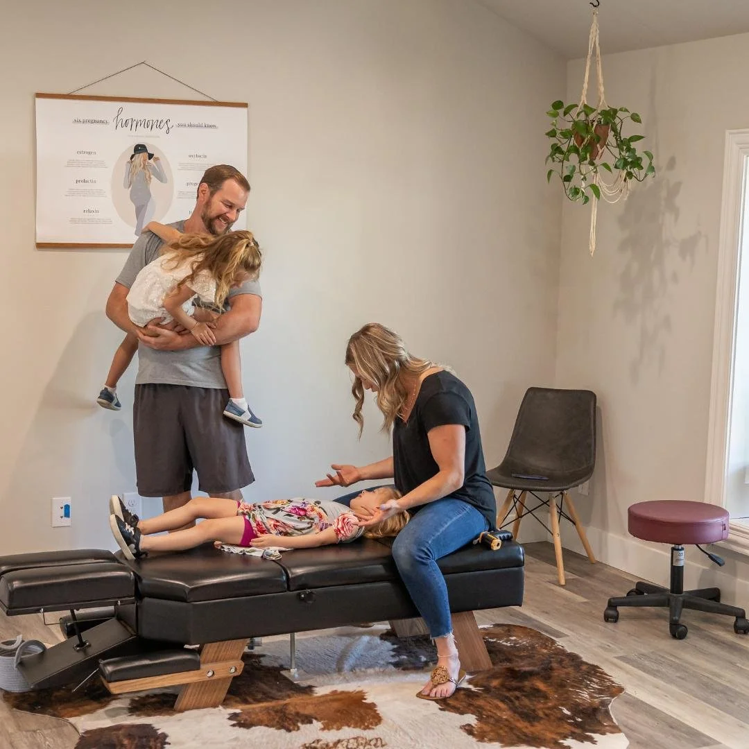 Family pediatric chiropractic care for multiple children at Social House Chiropractic in Prosper, TX. Welcoming environment for siblings.