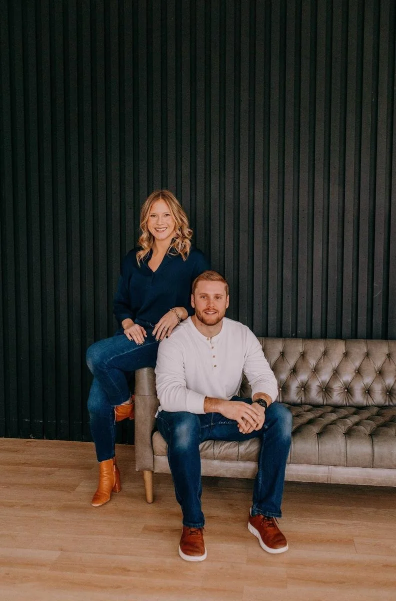 Dr. Collin Walding, DC and Dr. Kara Rodriguez, DC — Webster Certified, ICPA-trained pediatric and prenatal chiropractors at Social House Chiropractic in Prosper, TX. 704 E 1st St.