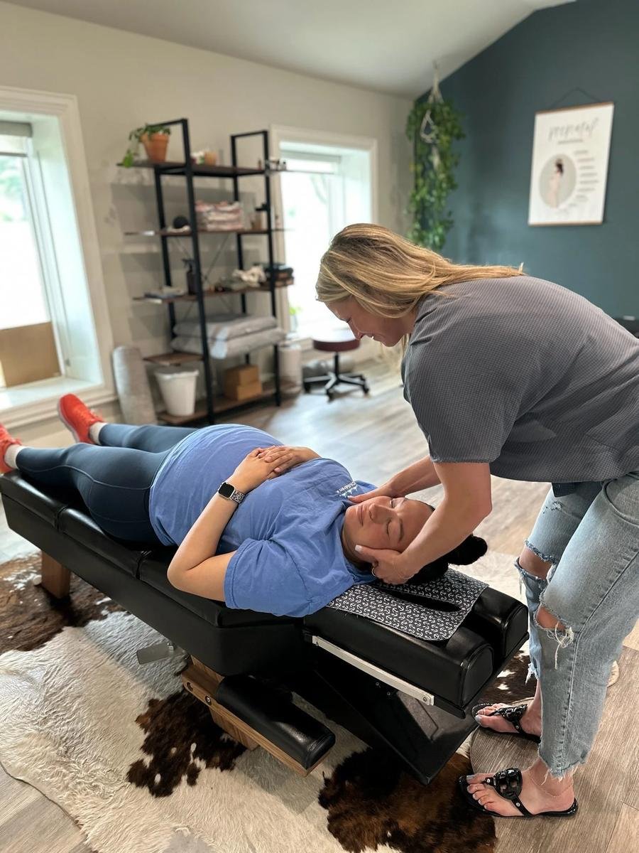 Adult cervical chiropractic care for neck pain relief at Social House Chiropractic in Prosper, TX.