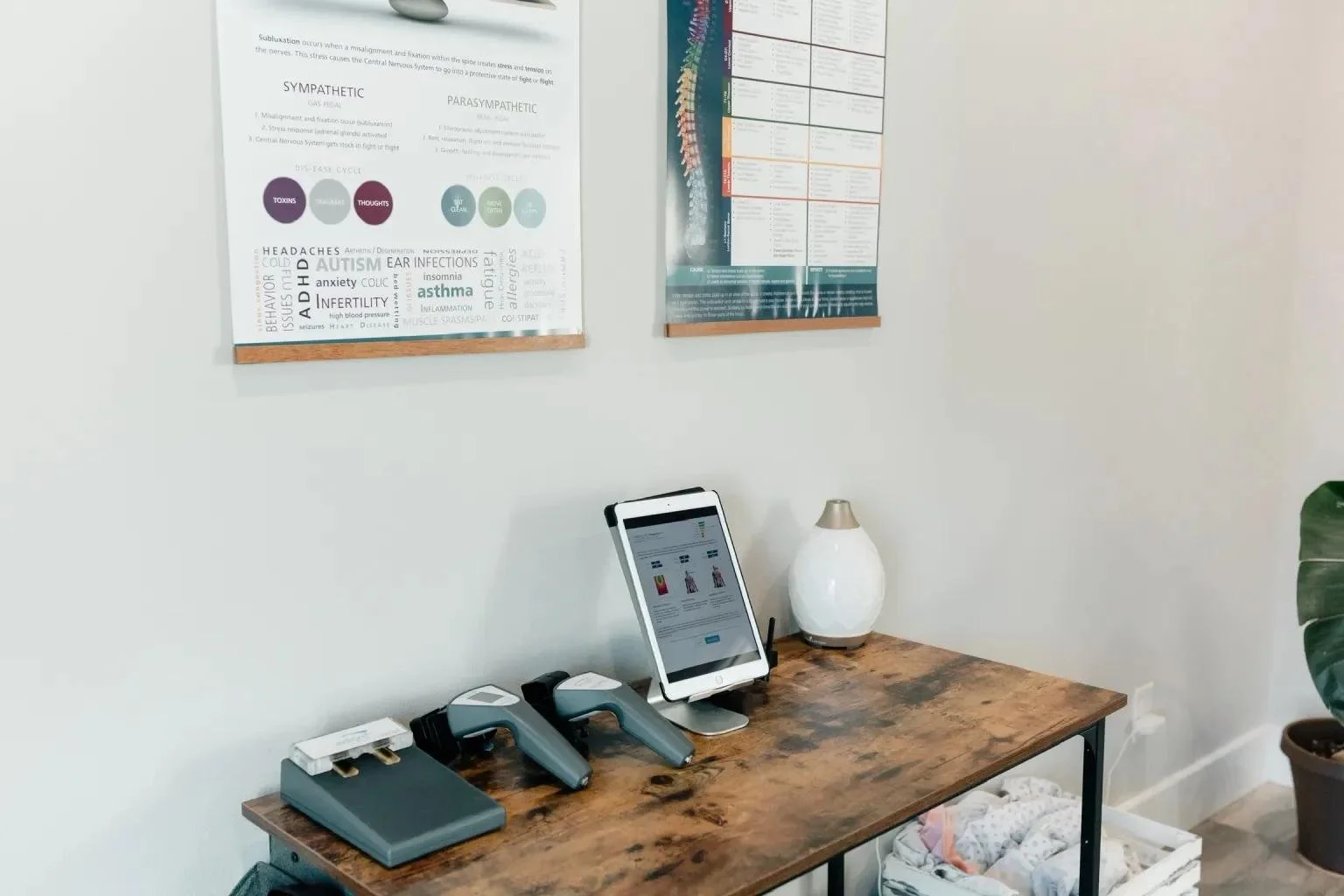 CLA INSiGHT neurological scanning technology used at Social House Chiropractic in Prosper, TX. Surface EMG, thermal scan, HRV testing.