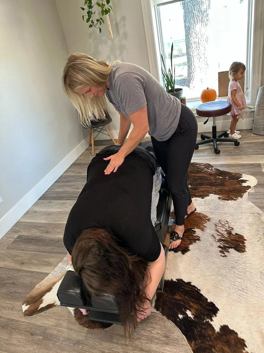Adult thoracic and lumbar chiropractic adjustments serving Little Elm, TX patients at Social House Chiropractic in Prosper.