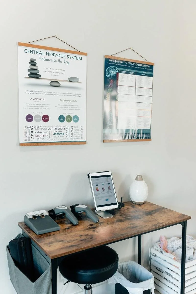 CLA INSiGHT neurological scanning technology at Social House Chiropractic in Prosper, TX. Surface EMG, thermal scan, and HRV testing for the whole family.