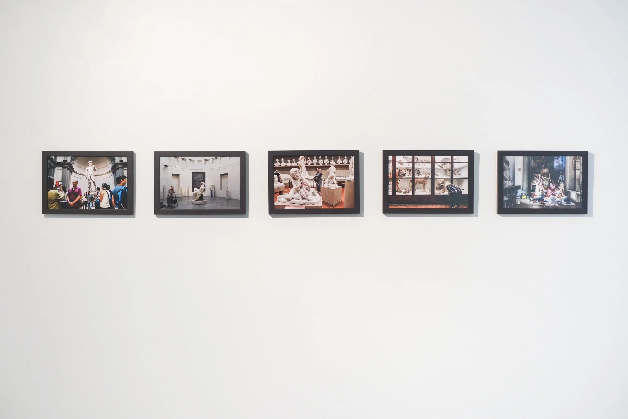 Installation view of "Christos Dikeakos: The Collectors," at Griffin Art Projects, North Vancouver, BC, 2025. Photo: Byron Dauncey, courtesy of Griffin Art Projects.