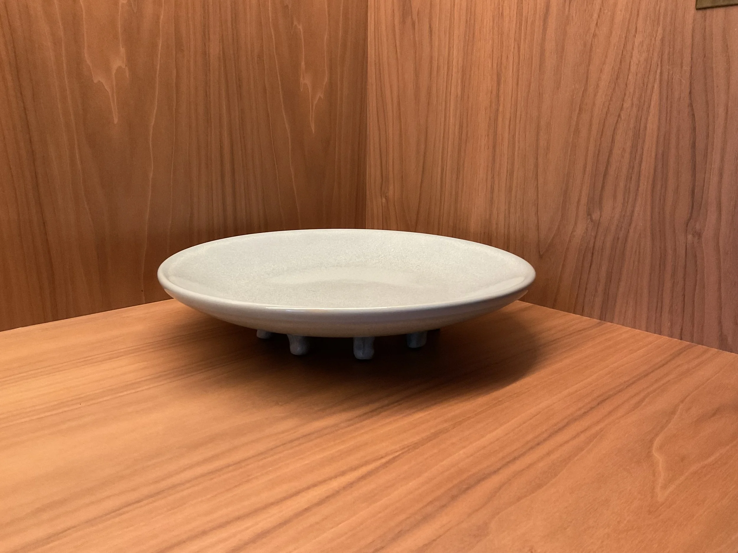 Footed Ceramic Platter
