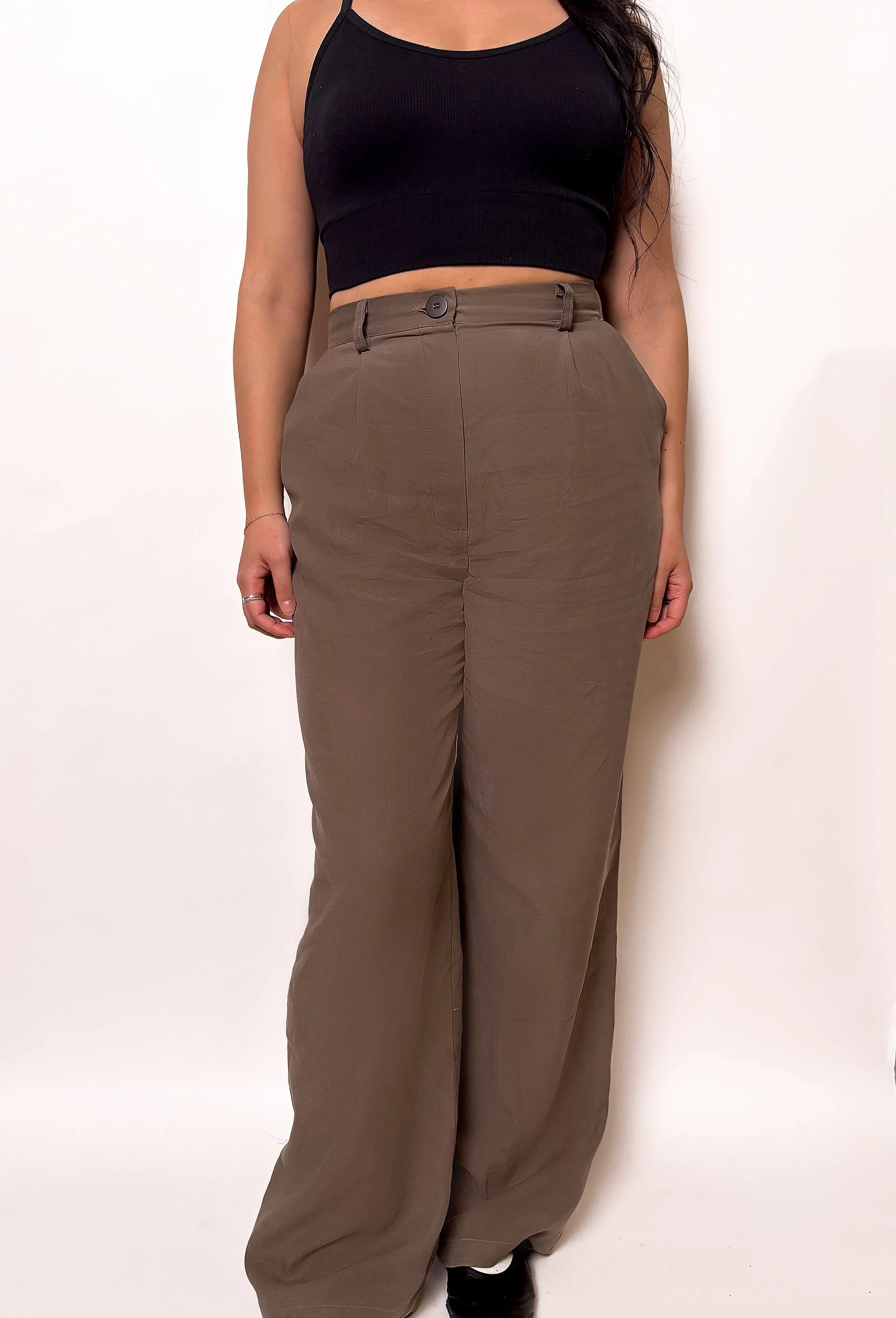 Women's Wide Leg Pleated Pant