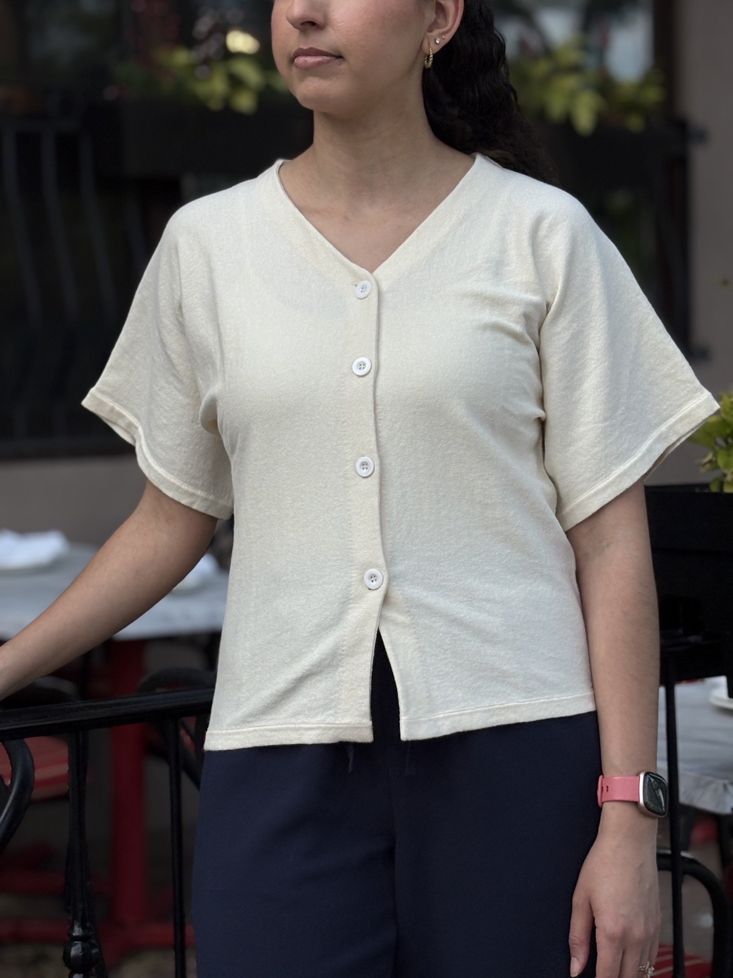 Women's V-Neck Blouse