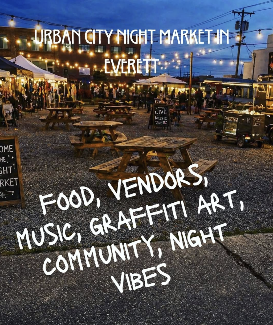Urban City Night Market