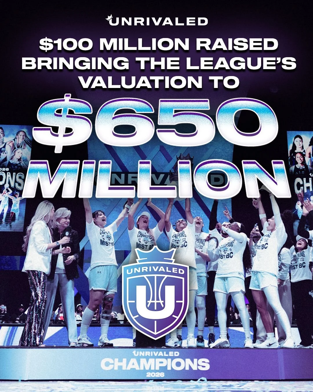 THe Unrivaled Basketball league valuation