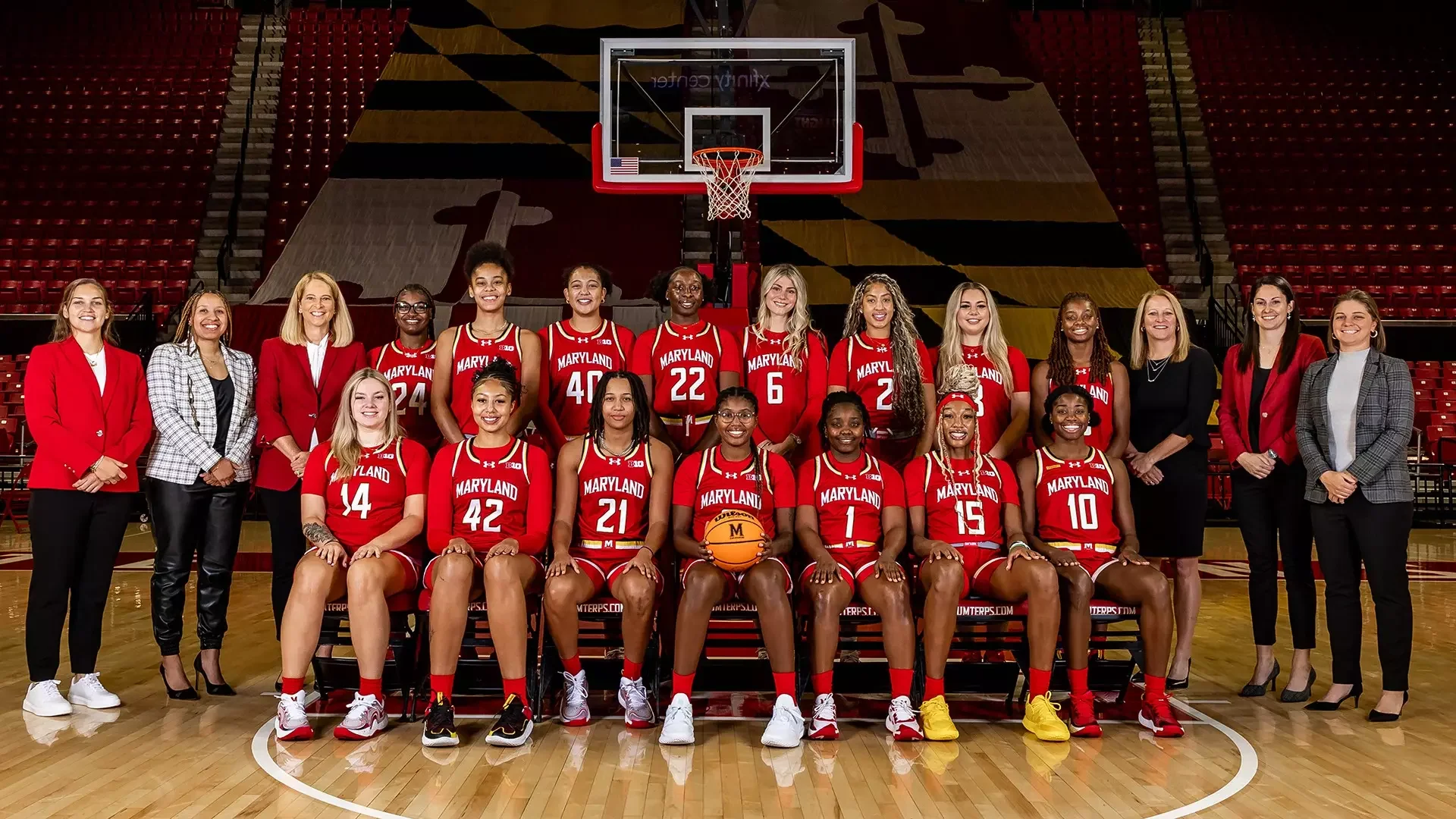 Maryland Women's Basketball Team 2025.webp