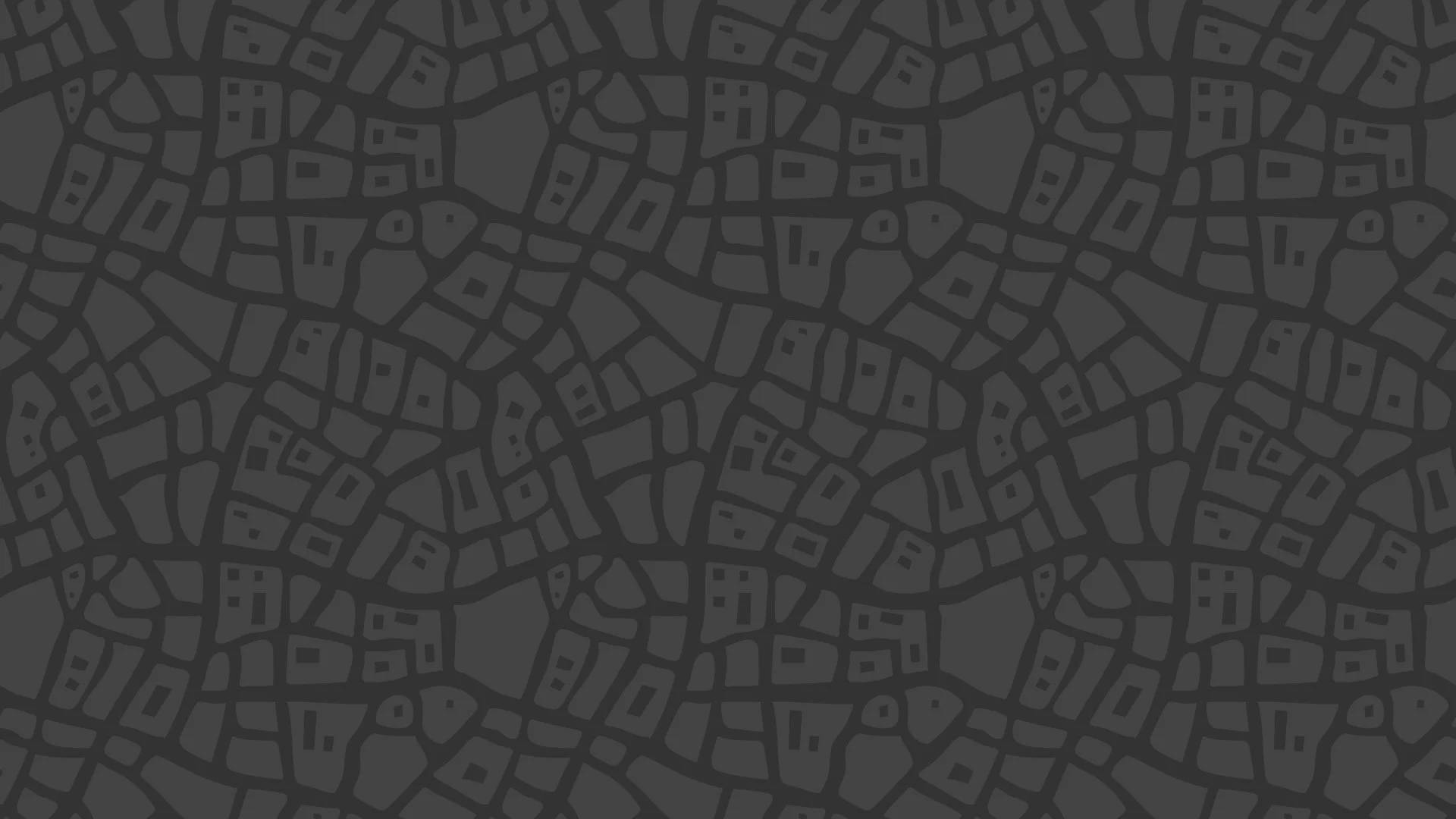 Abstract map pattern graphic in dark tones.