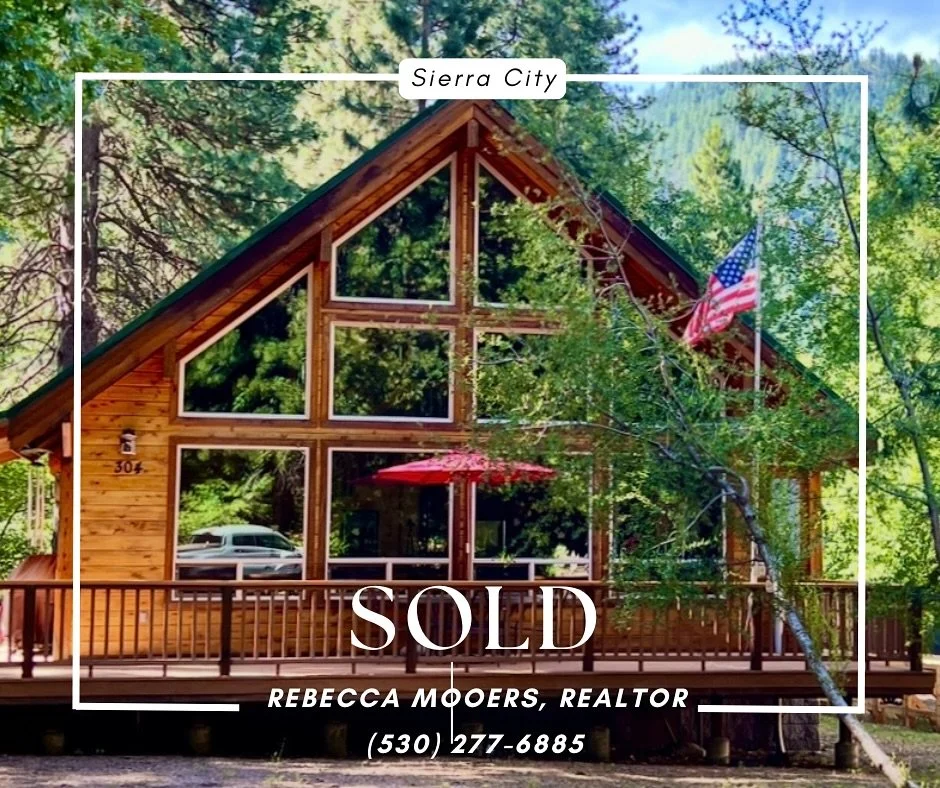 Just closed on this Sierra City charmer! ✨

Rebecca Mooers, Realtor &bull; DRE#02025755
📧 rebecca.mooers6@gmail.com
📞 (530) 277-6885

 #Sold #SierraCity #DreamHome #MountainLiving #JustSold #HomeSweetHome #SierraNevada #Realtor #Closed #HappyHomeow