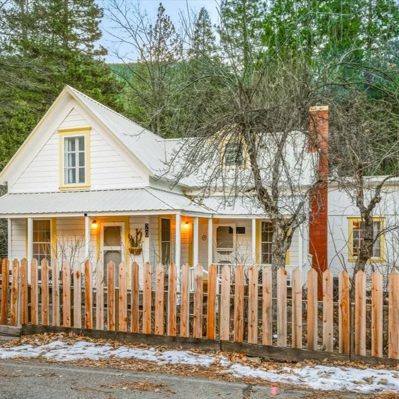 FOR SALE-SIERRA CITY, CA-Front-row Sierra Buttes views ⛰️ + the North Yuba River in your backyard 💦
This beautifully renovated, fully furnished historic home 🏡 sits in the heart of Sierra City&mdash;just steps to the river, park 🌳, and downtown 🚶