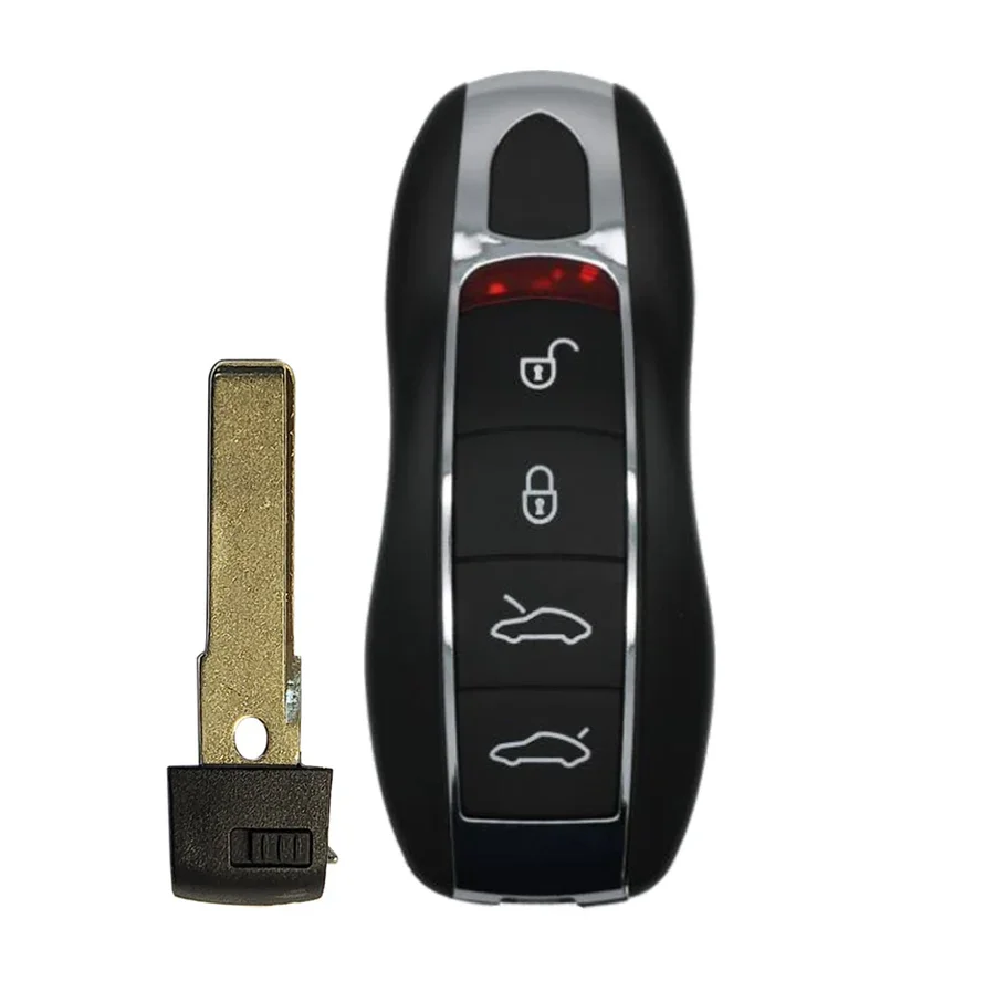 Porsche Car Key Fob 4-Button Replacement