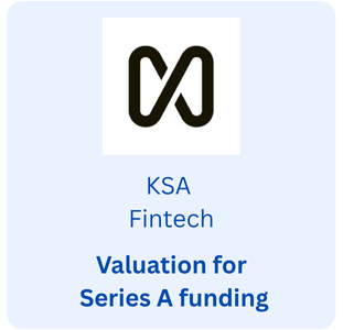 BayTech Capital Partners is a Silicon Valley M&A advisory and strategic finance firm led by Nirvikar Jain, specializing in technology and fintech transactions, capital raising, valuation, andKSA Fintech logo with text 'Valuation for Series A funding'