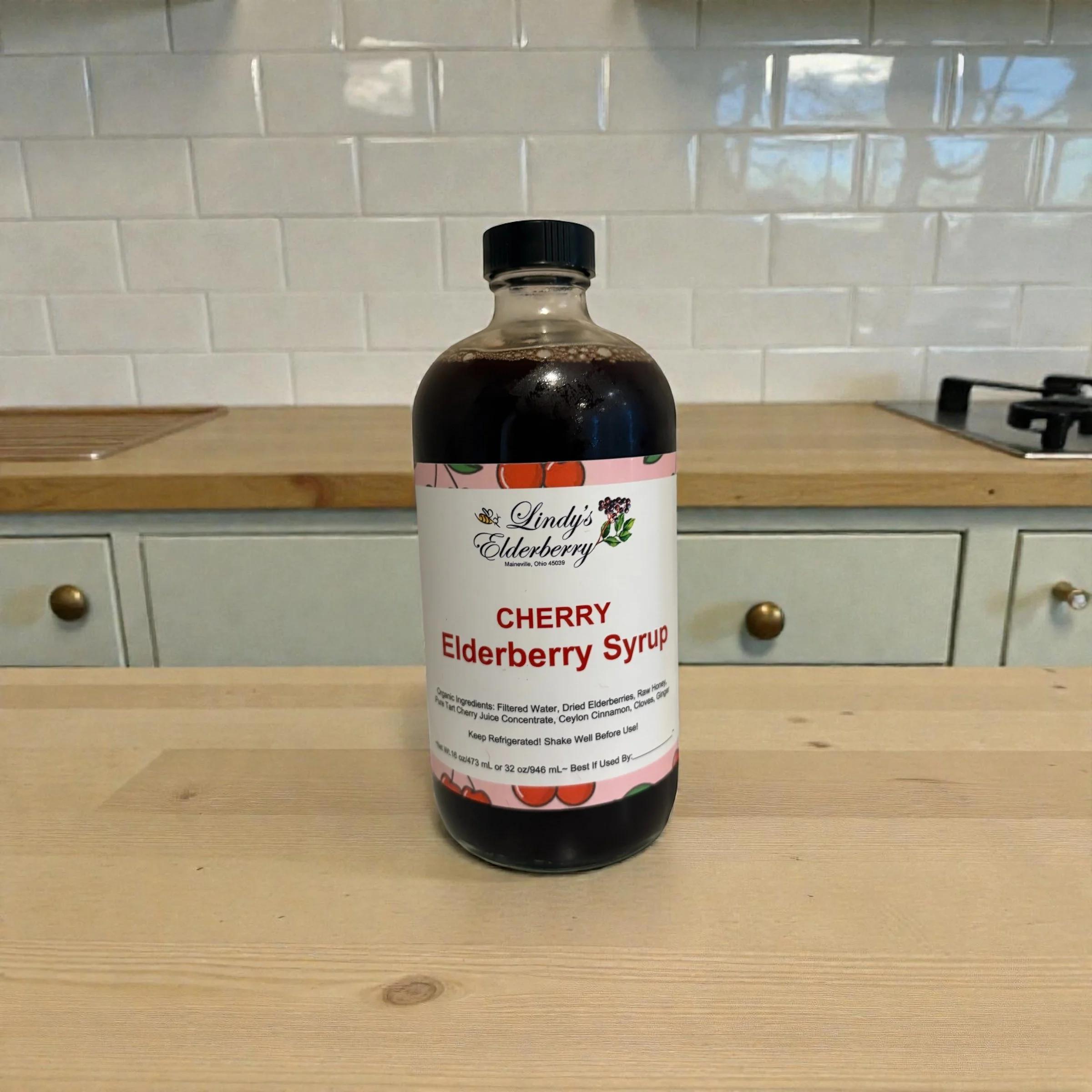 Cherry Elderberry Syrup