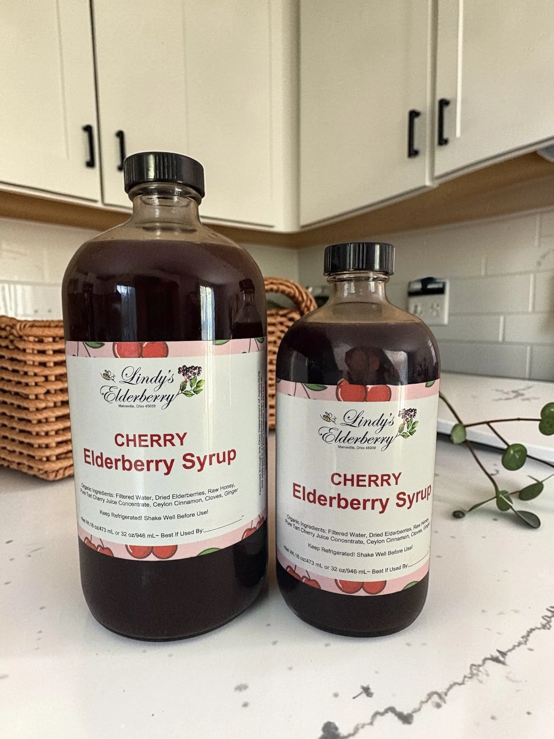 Cherry Elderberry Syrup