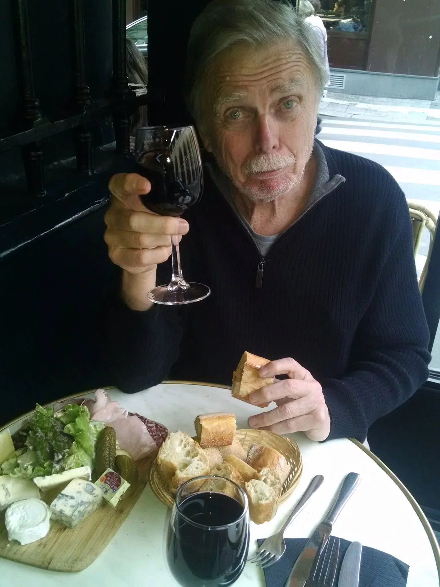 George Maupin Spokane enjoying his heritage in France while living with Alzheimer's
