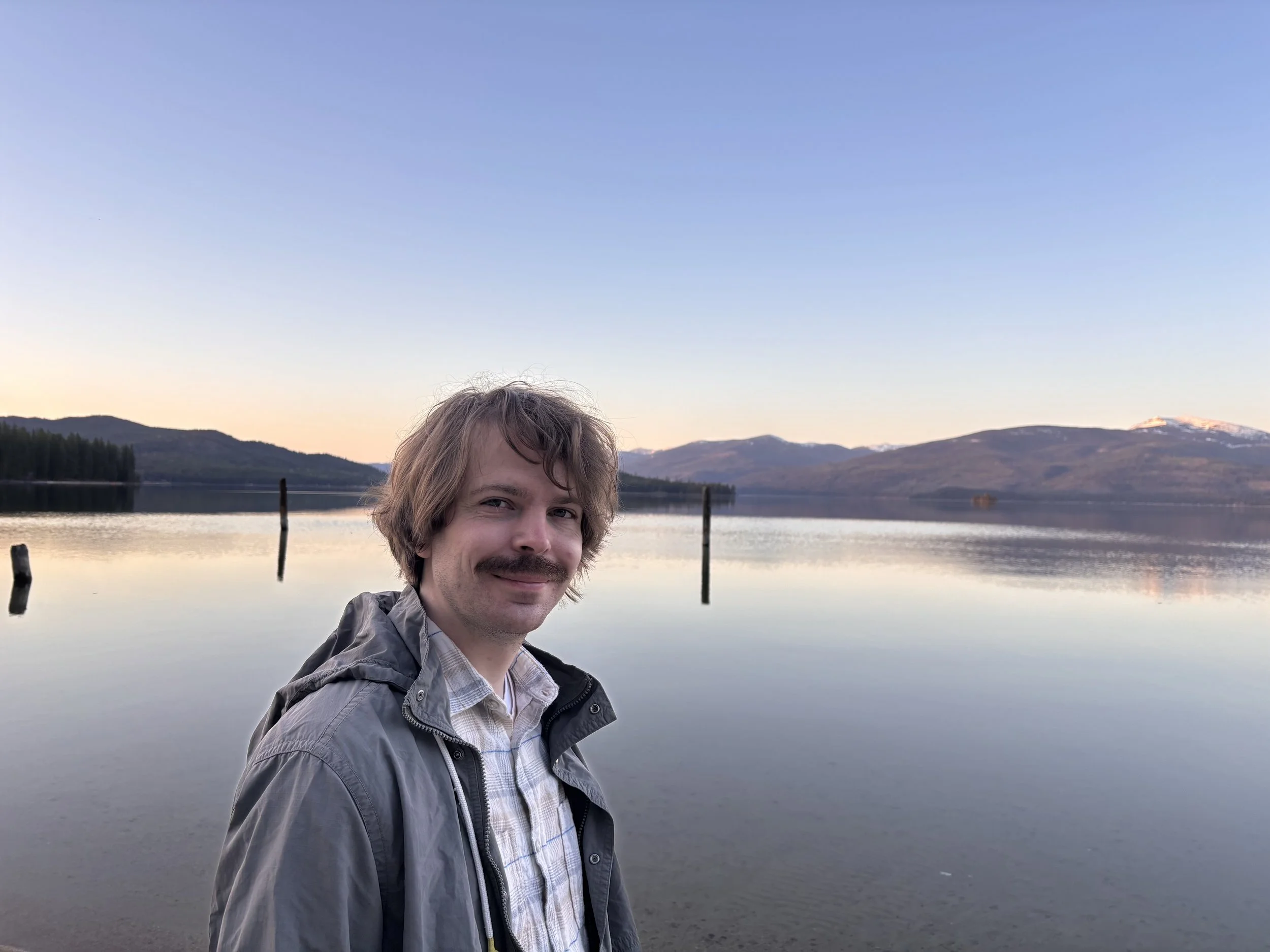 Will Maupin, licensed and appointed Medicare insurance agent serving the Spokane area, shown here on a trip to Priest Lake.