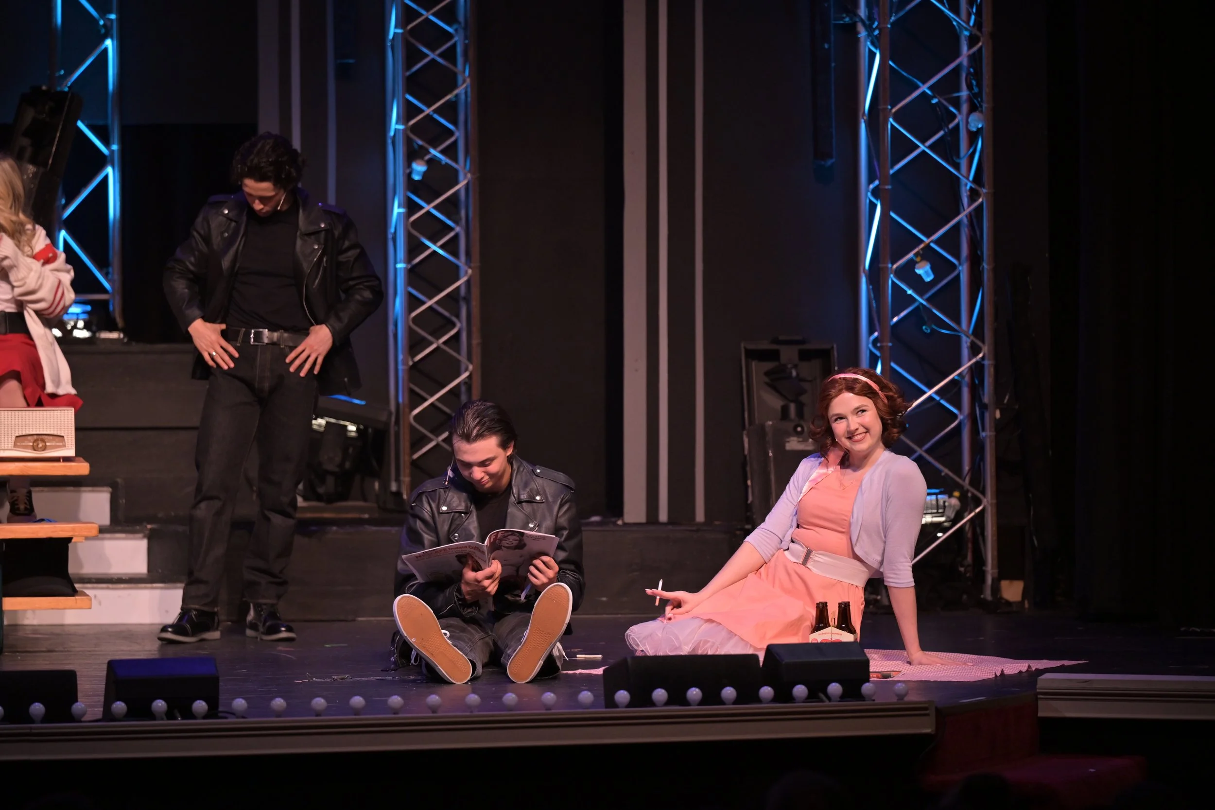 Frechie in Grease at the Historic Savannah Theatre