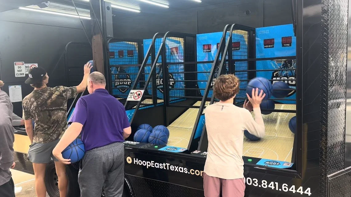 Hoop East Texas: Ring in the New Year with an Arcade Basketball Rental Trailer