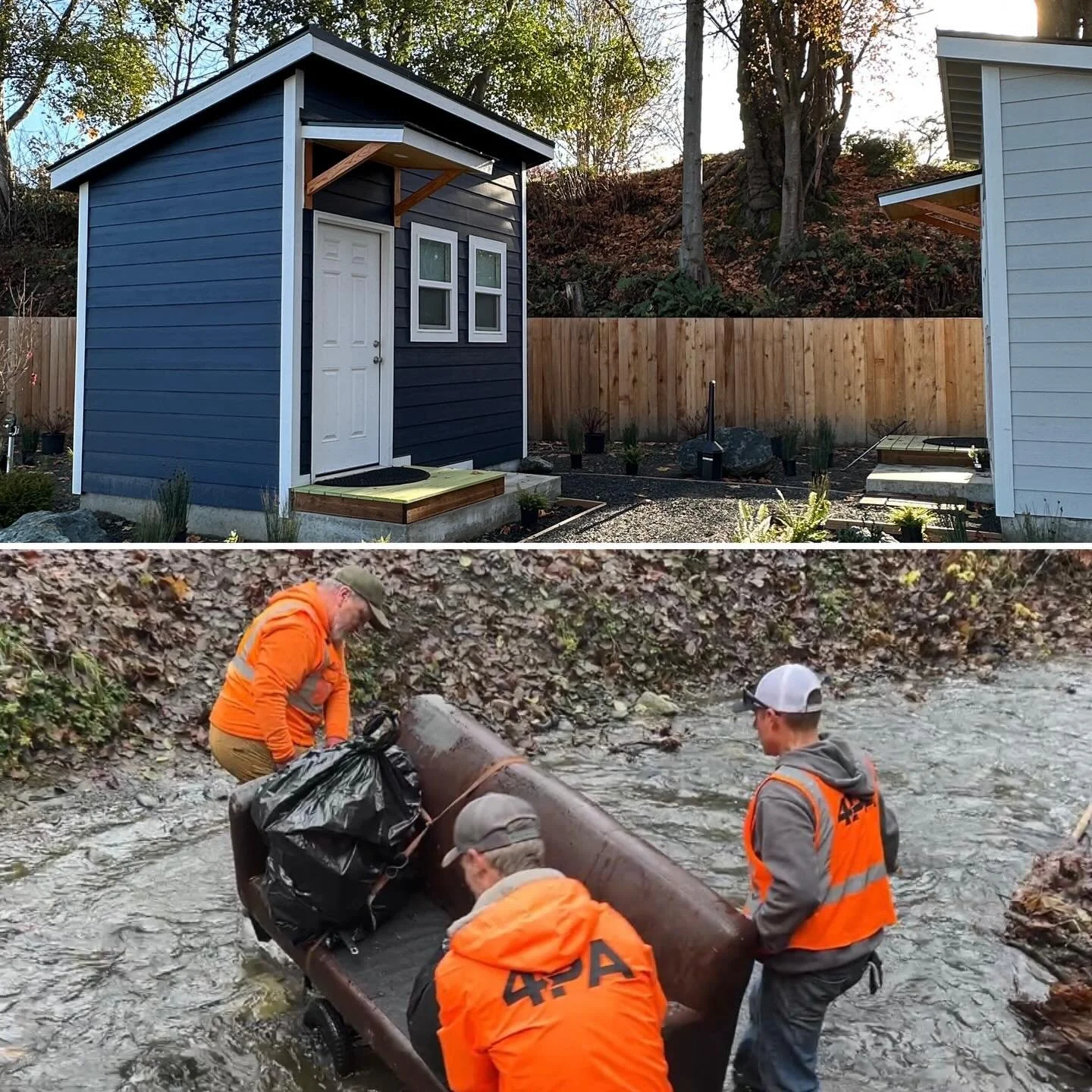 This is our mission summed up in a few recent snapshots. We aim to restore both people and place creating a clean and safe community for all. 

Every volunteer hour worked, dollar given, and in-kind donation goes directly toward these efforts. 

With