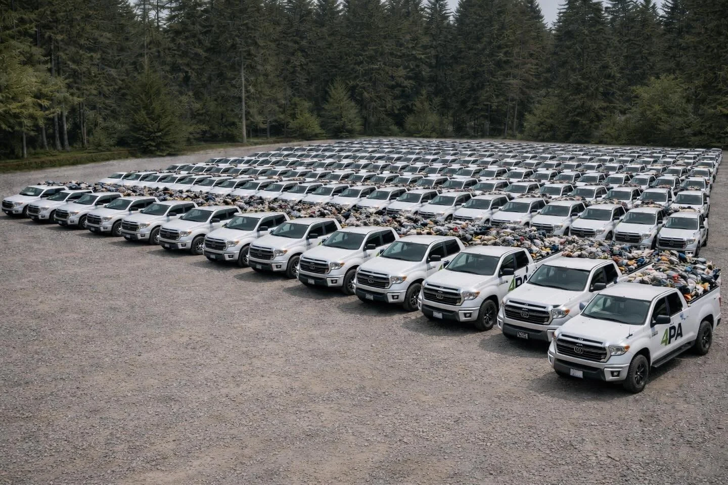 That&rsquo;s a lot of garbage we&rsquo;ve removed over the last four+ years at 1000 lbs per truck! Just a couple dumps runs&hellip;no big deal😂