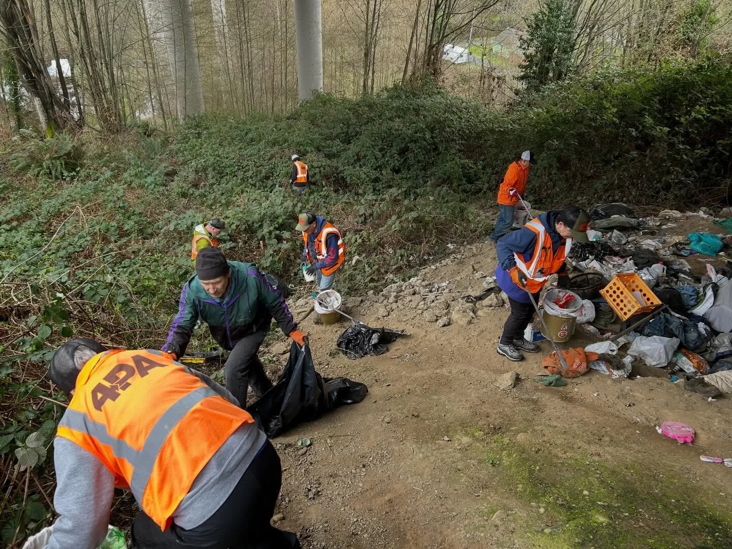 Each week we gather, we trek, we laugh, we work, we slip (and laugh again), we talk, we brainstorm, we process, we plan, we encourage, and we look forward to the next week together. 

Friendship is one of the great perks of being part of our team. In