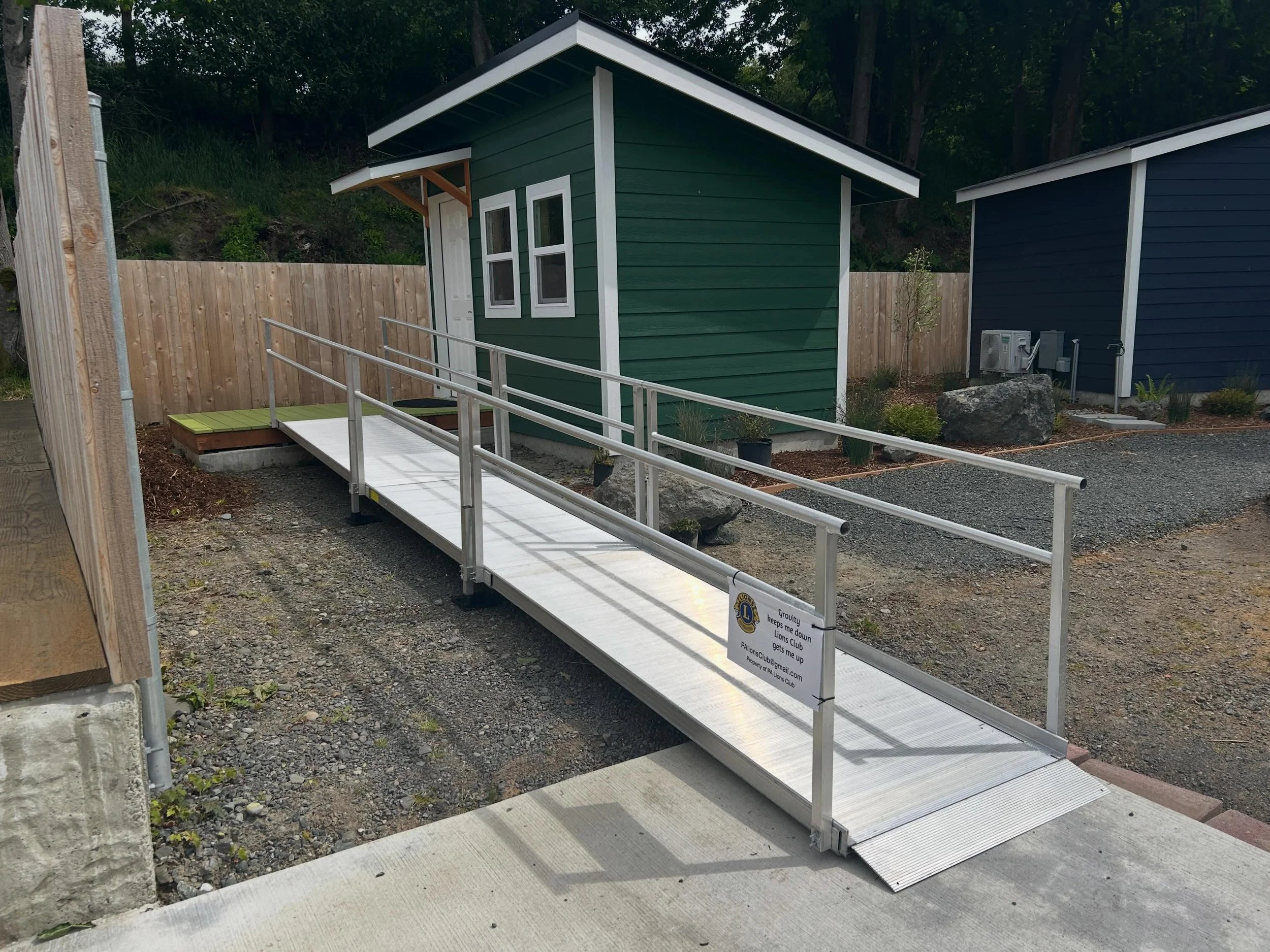 It was a quieter week than normal at the campus but we do have a few improvements to share on TINY HOME TUESDAY💚

Thank you PA Lions Club for finding and picking up our new wheelchair ramp for home #3. Once it&rsquo;s all set up the unit can be occu