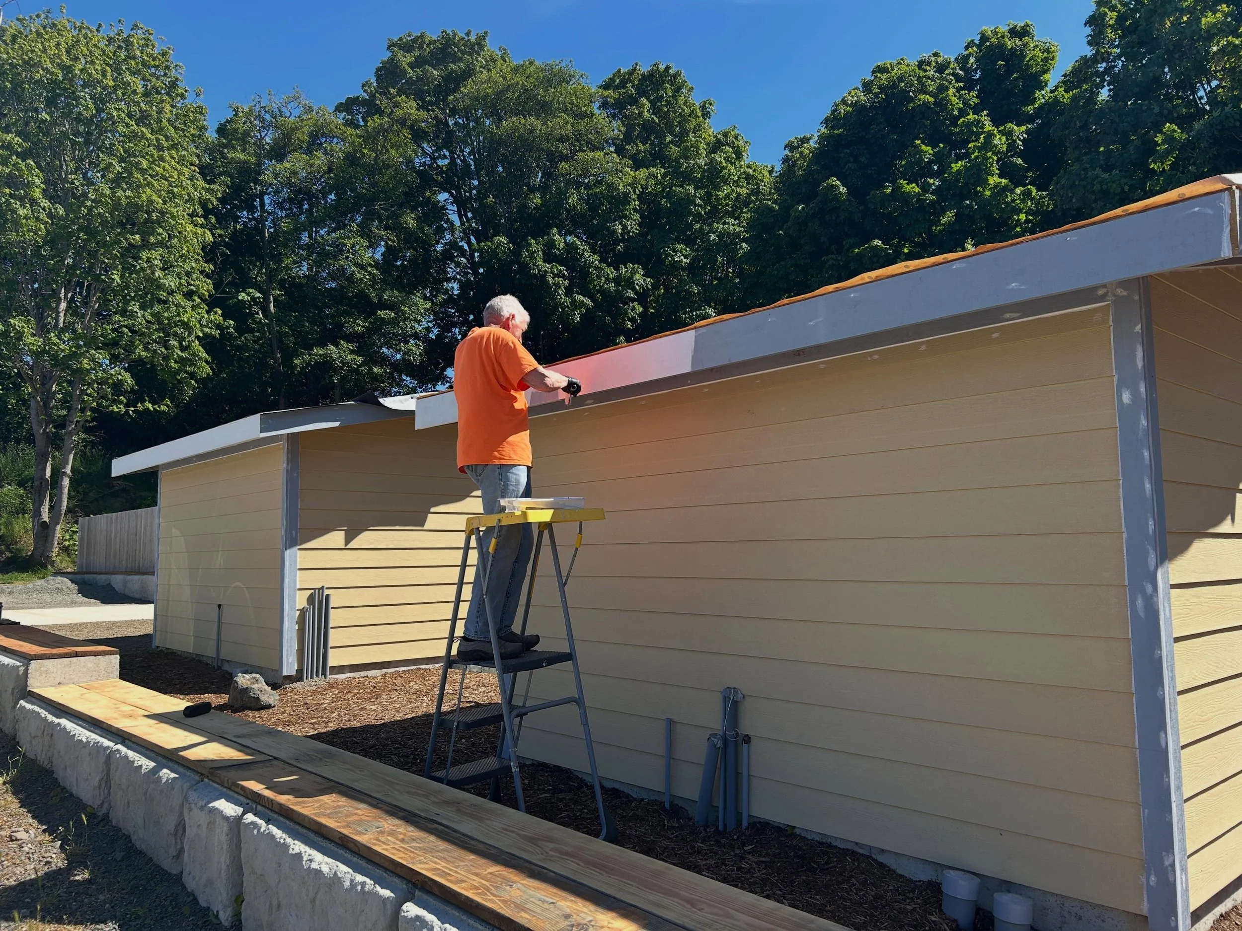 New homes are beginning their summer makeover thanks to Vern on TINY HOME TUESDAY☀️ Paint is drying quick too!

Our volunteers are such an instrumental part of 4PA we couldn&rsquo;t imagine life without them. Our productivity is definitely multiplied