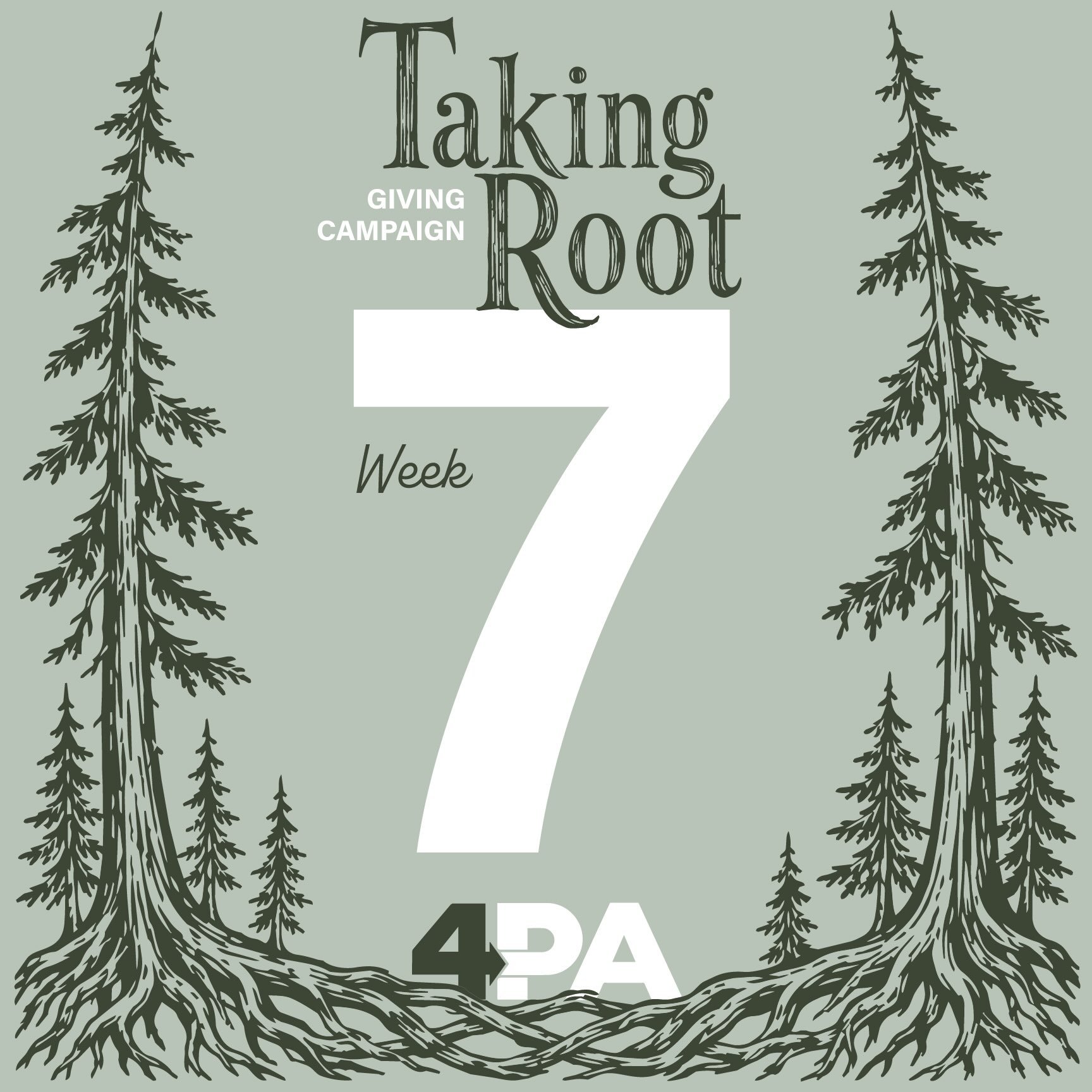 Congratulations to our WEEK 7 &ldquo;Taking Root&rdquo; giveaway winner Hayley S.👏

They will bring home some nice 4PA gear and also be entered to win one of our open house giveaways on August 29th. 

Open house starts at noon with tours every half 