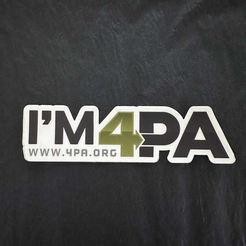 I'm 4PA Sticker