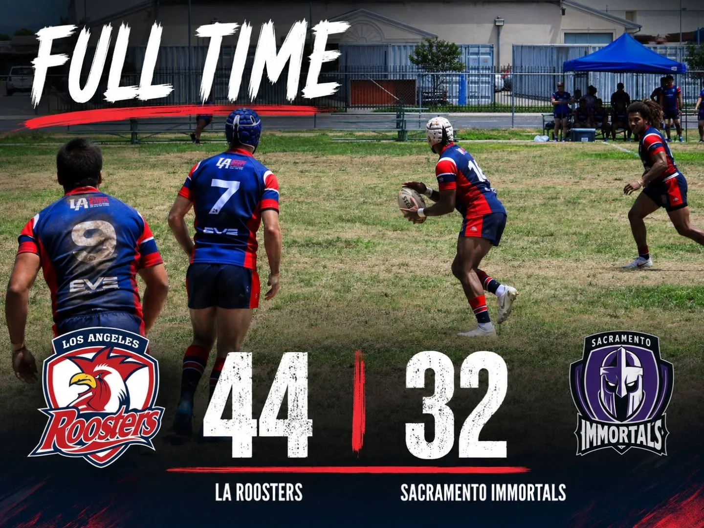 Close fought, hard won game with our @sacramentoimmortals brothers. #rugbyleagueinamerica @rugbyleagueusa