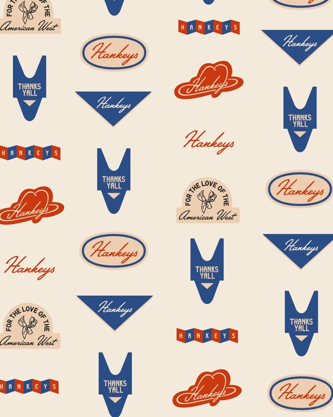 Logos, brand marks and fun little moments for Hankeys