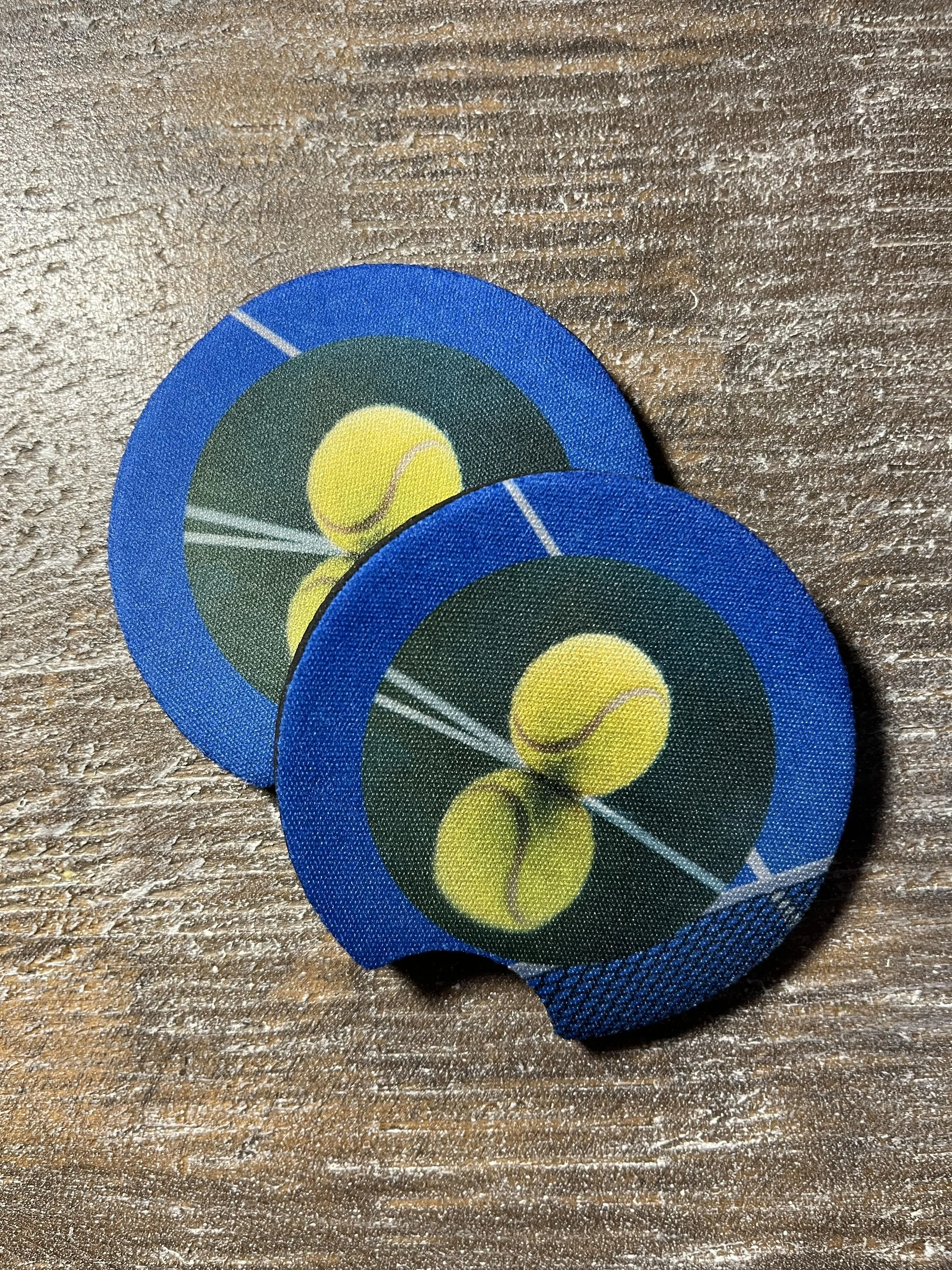 Tennis Car Coasters