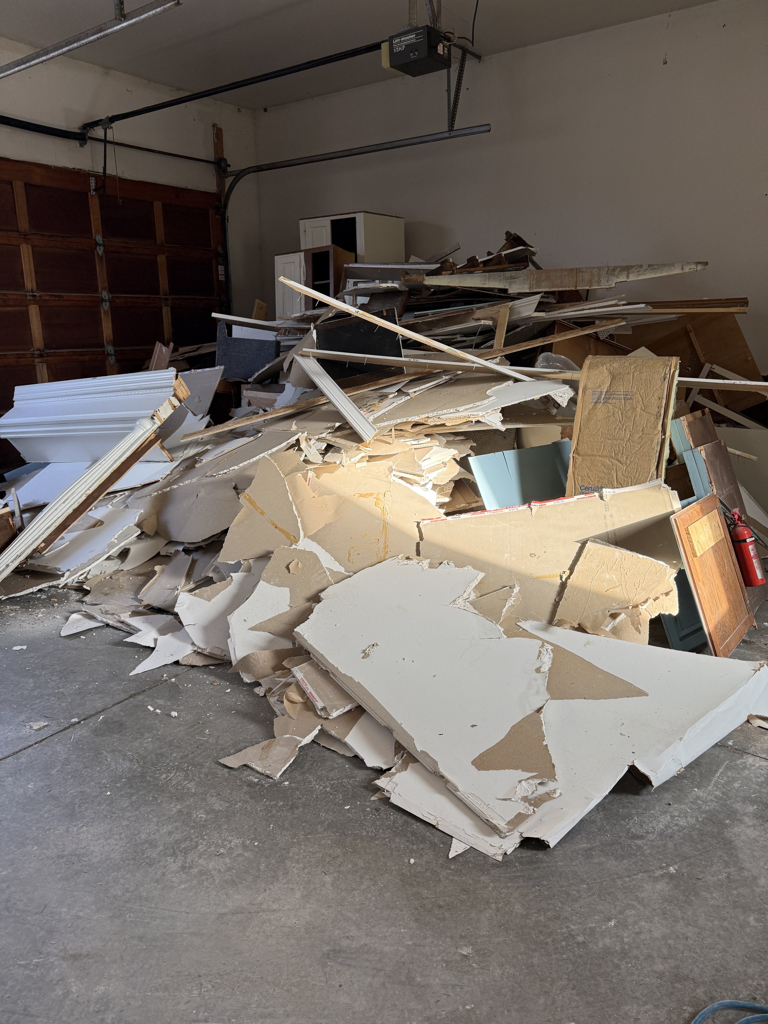 Junk Removal Garage Transformation