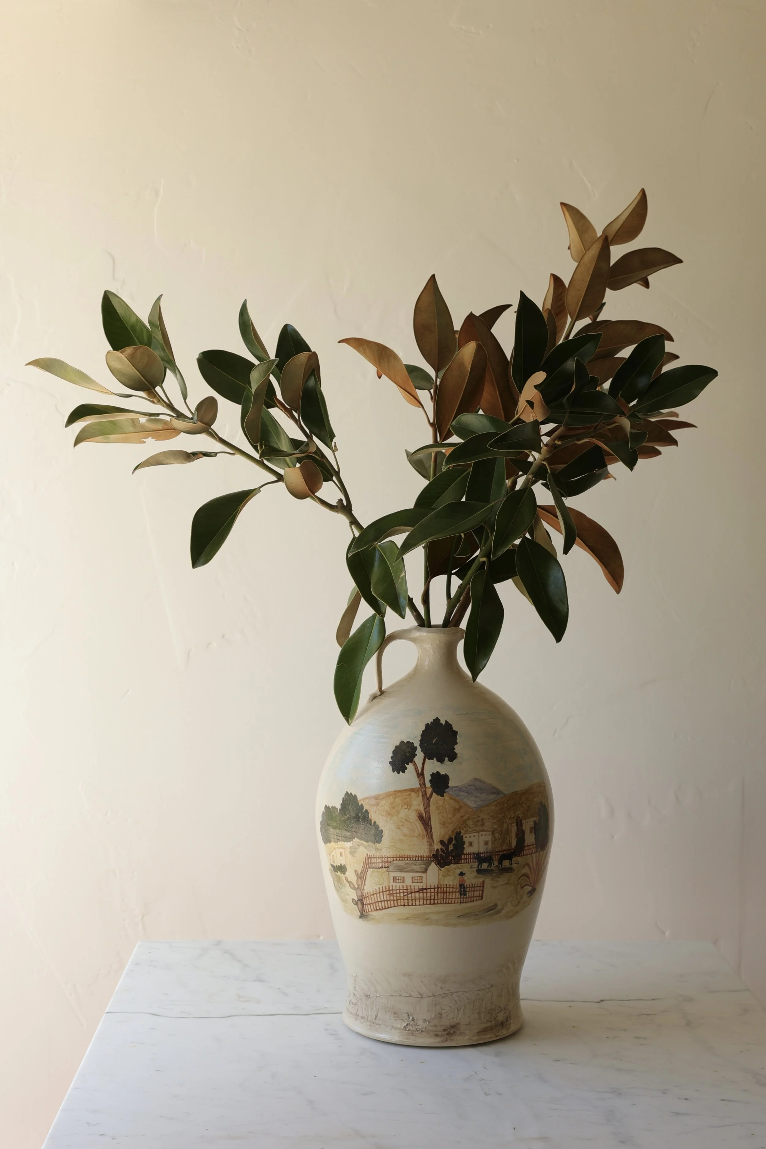 Hand Painted Water Jug