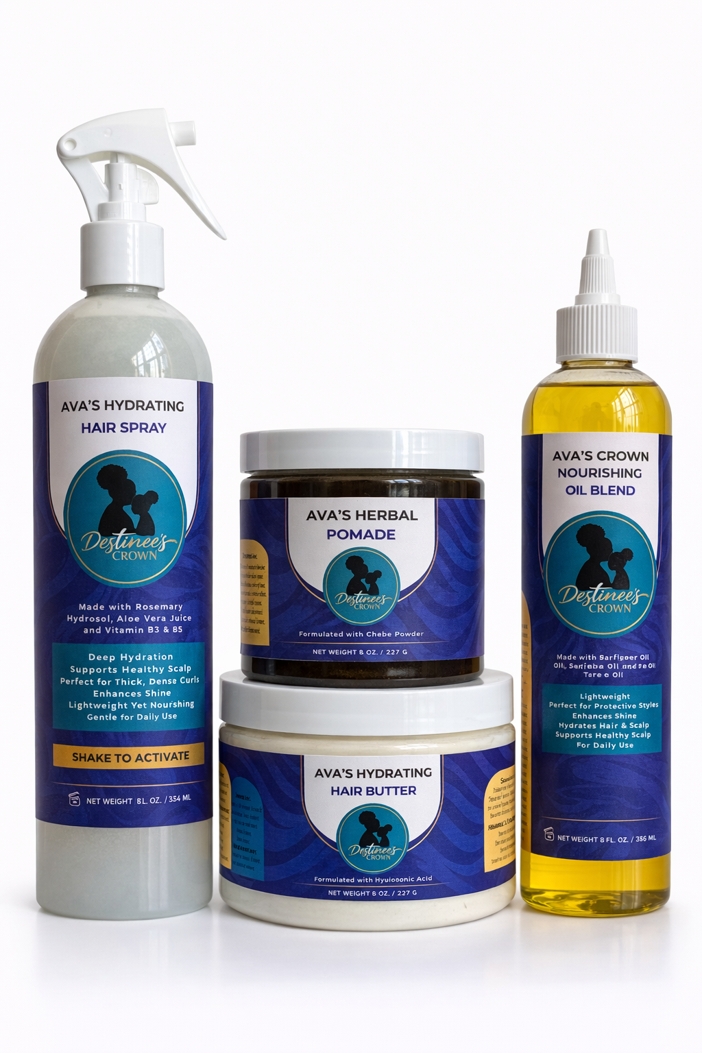 Destinee's Crown Customizable Hair Bundle