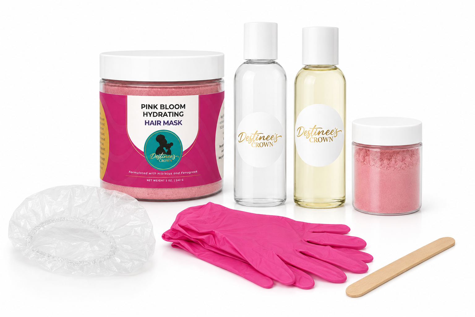 Pink Bloom Hydrating Hair Mask Kit.png