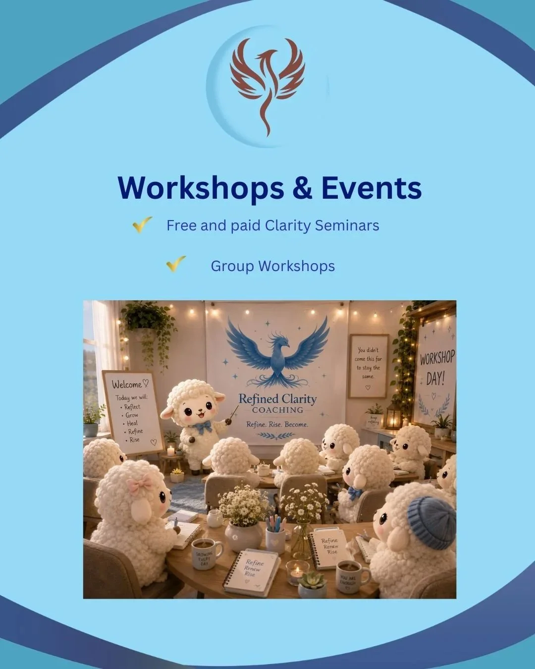 🌟 Workshops & Events
