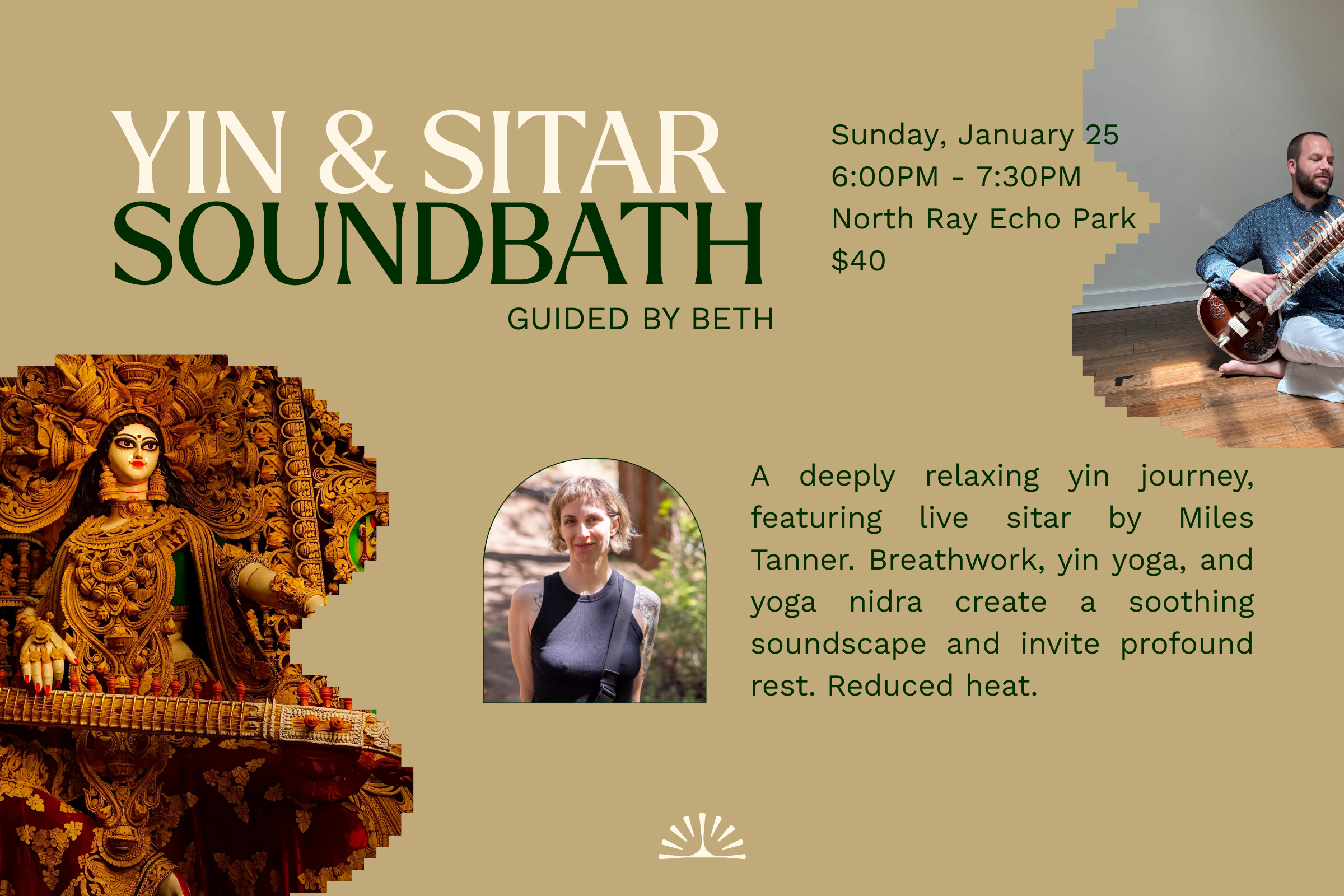 Yin &amp; Sitar Soundbath