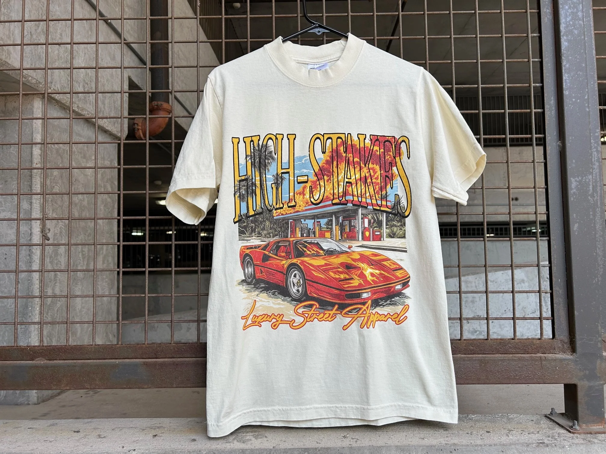 High Stakes Luxury Street apparel Ferrari Tee